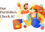 create modern flat design illustration